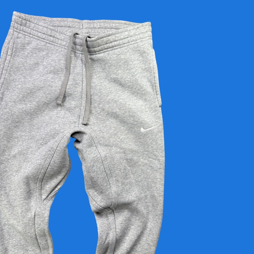 Nike Club Fleece Joggers Men S Grey Heather Sweatpants Tapered Athletic Pants‎